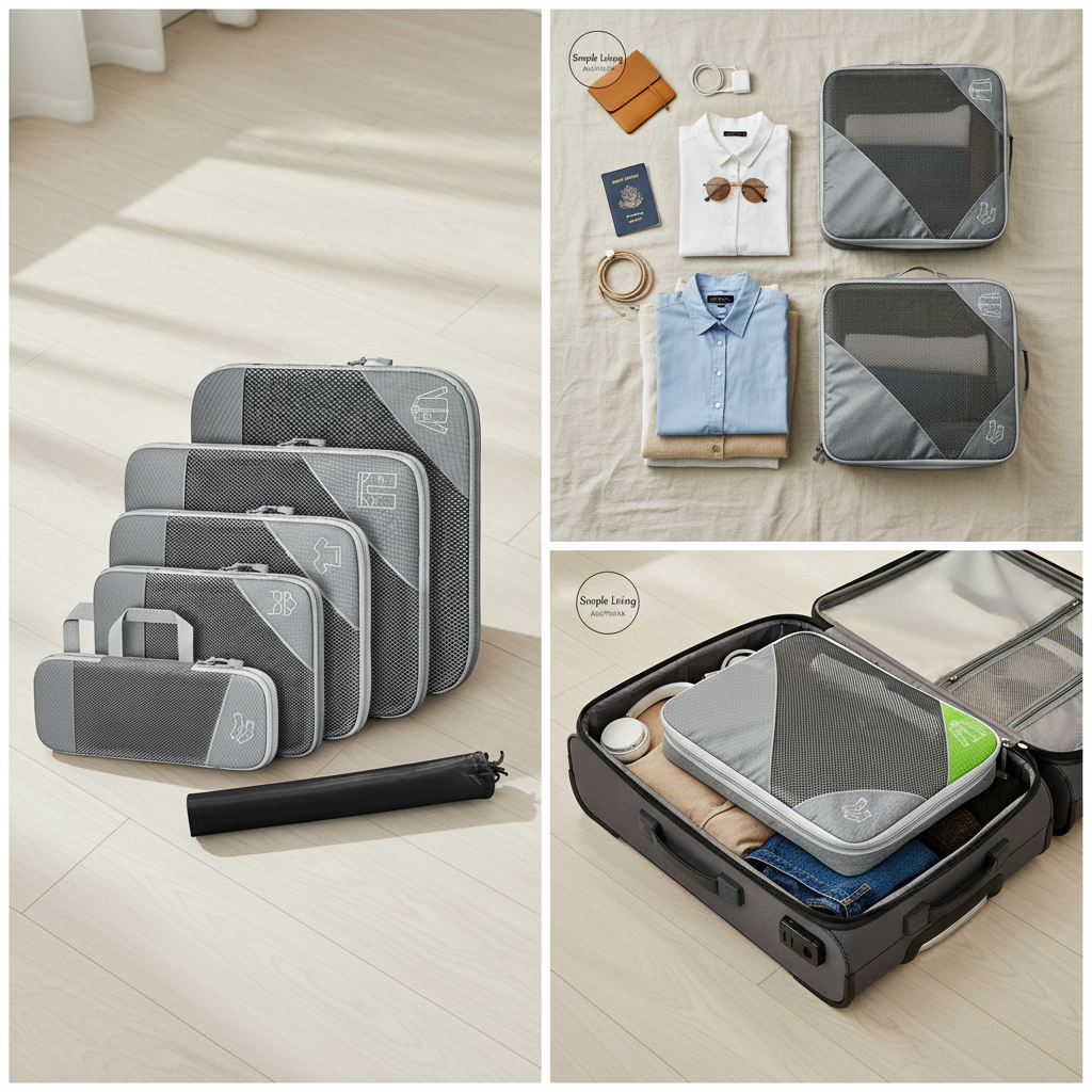 6-Pack Compression Packing Cubes