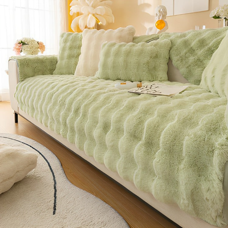 Soft Warm Fluffy Rabbit Cushion