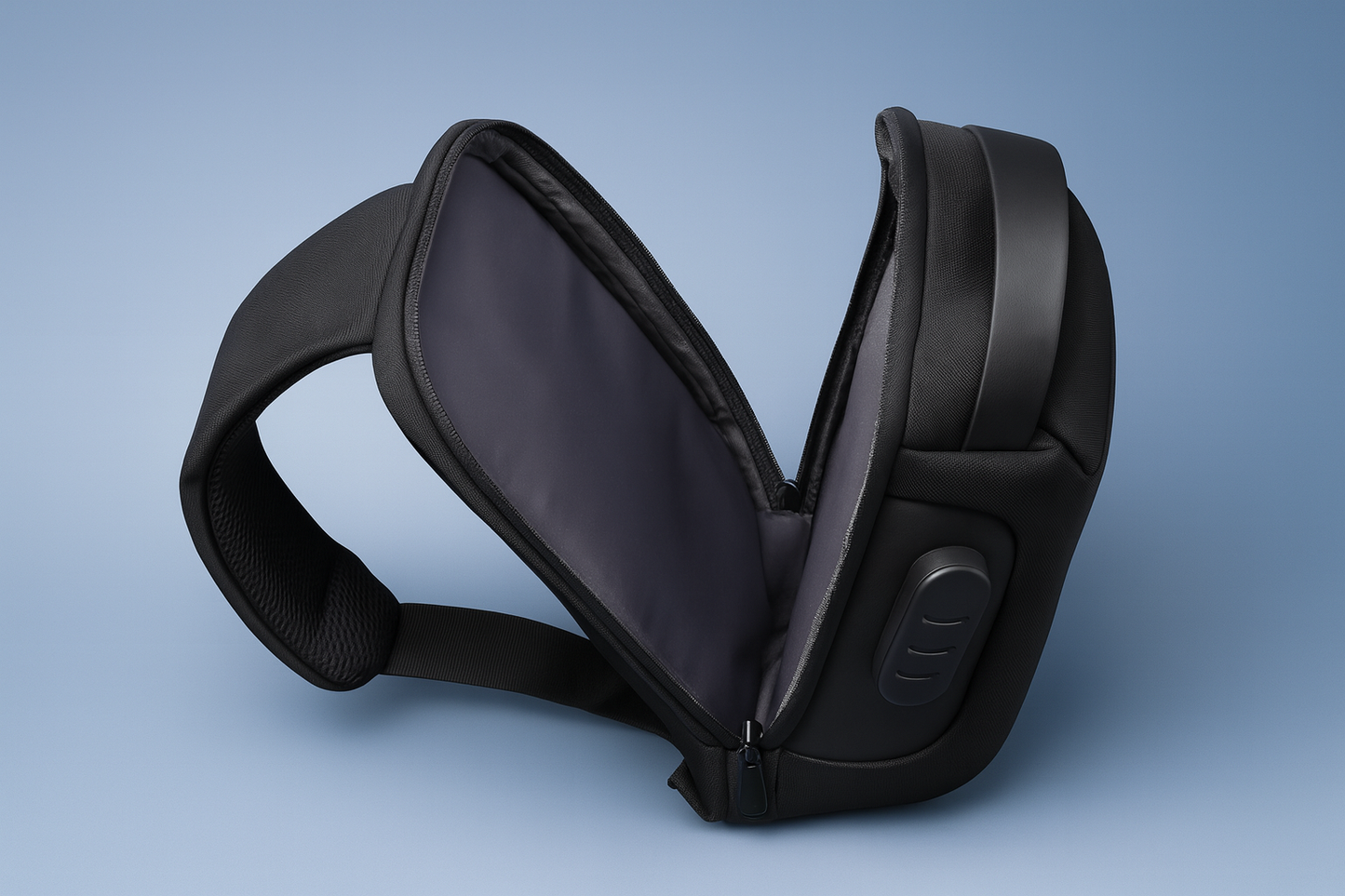 Crossbody Bag with USB & Anti-Theft Lock