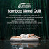 200/400 / 700GSM Grey Bamboo Microfiber Microfibre Quilt Duvet Cover Doona Winter Summer (400GSM, King)