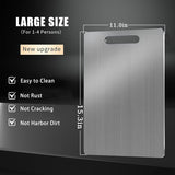 Titanium Cutting Board - 100% Stainless Steel