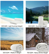 Ultimate All-Season 100% Merino Wool Quilt - Summer & Winter Comfort