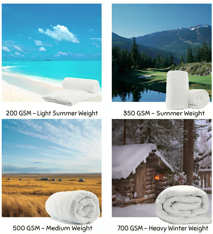 Ultimate All-Season 100% Merino Wool Quilt - Summer & Winter Comfort