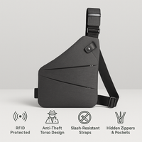 Anti-Theft Crossbody Bag