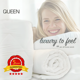 Ultimate All-Season 100% Merino Wool Quilt - Summer & Winter Comfort