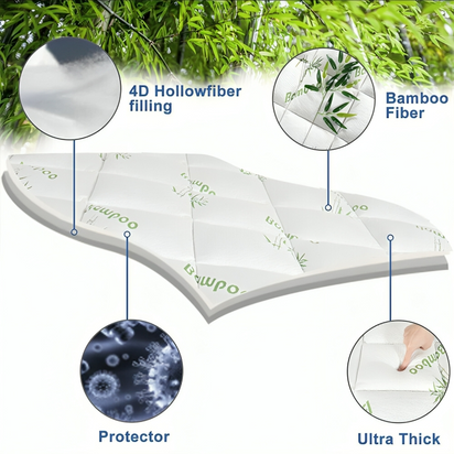 Bamboo Mattress Topper