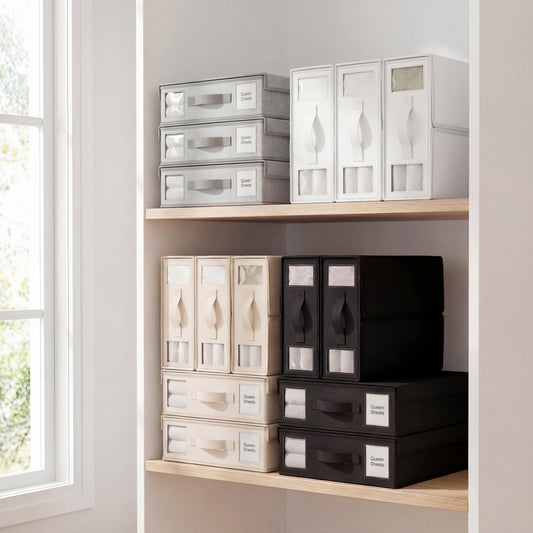 Foldable Bed Sheet Storage Organisers
