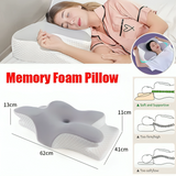Ergonomic Memory Foam Neck Pillow