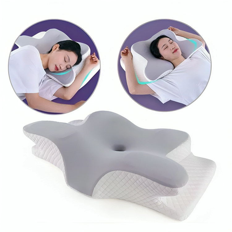 Ergonomic Memory Foam Neck Pillow