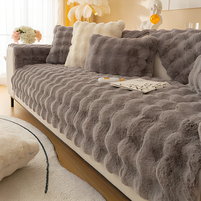 Soft Warm Fluffy Rabbit Cushion