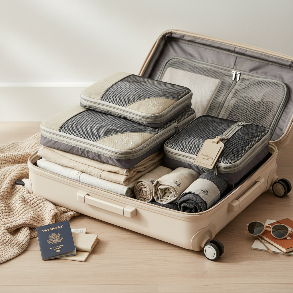 6-Pack Compression Packing Cubes