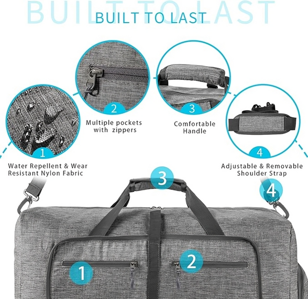 Travel Foldable Duffel Bag