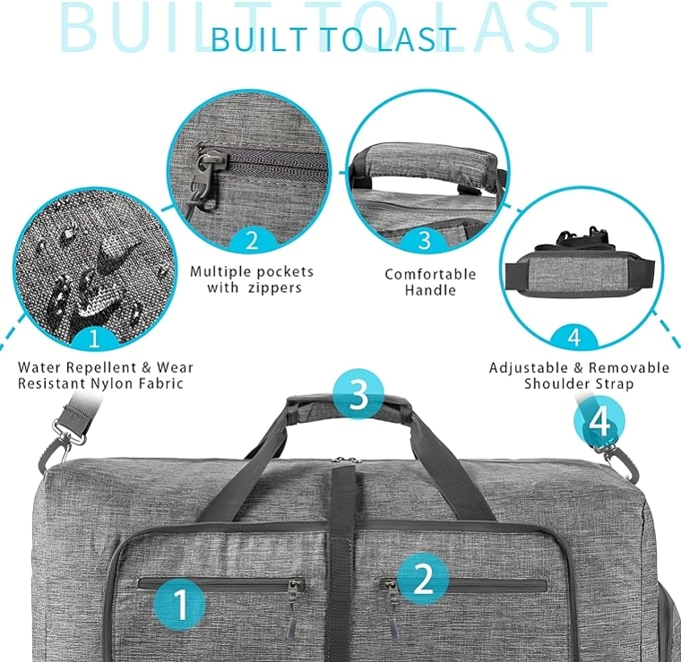 Travel Foldable Duffel Bag