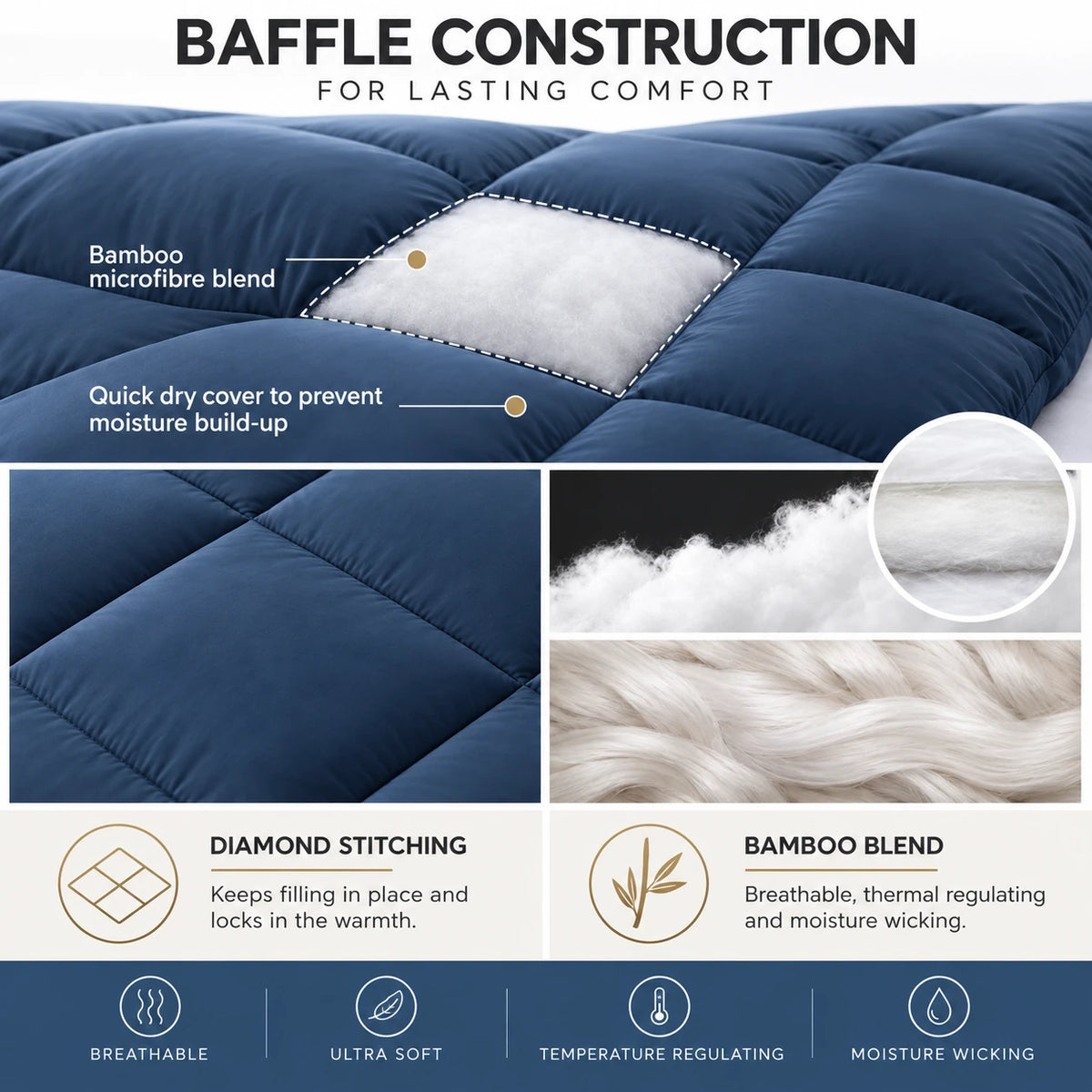 Bamboo Microfibre Quilt