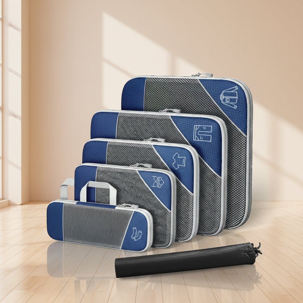 6-Pack Compression Packing Cubes