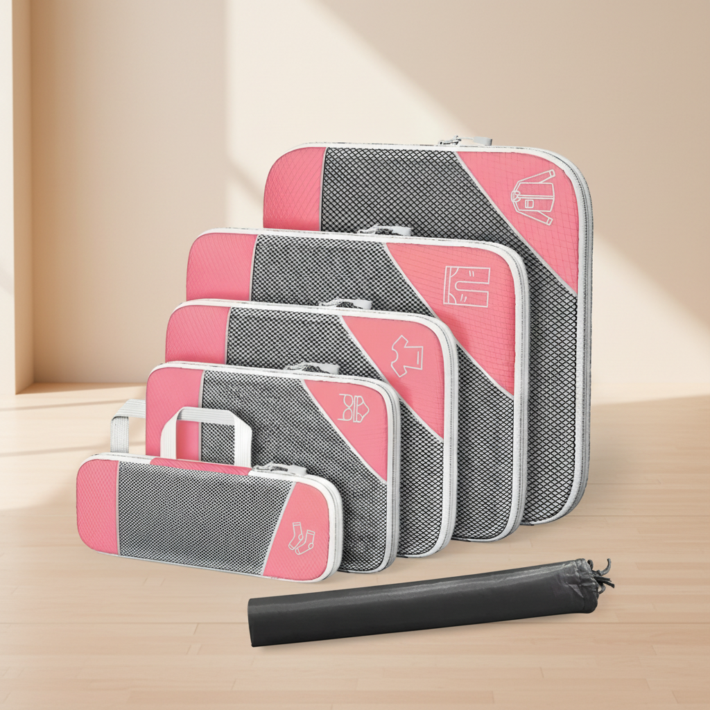 6-Pack Compression Packing Cubes