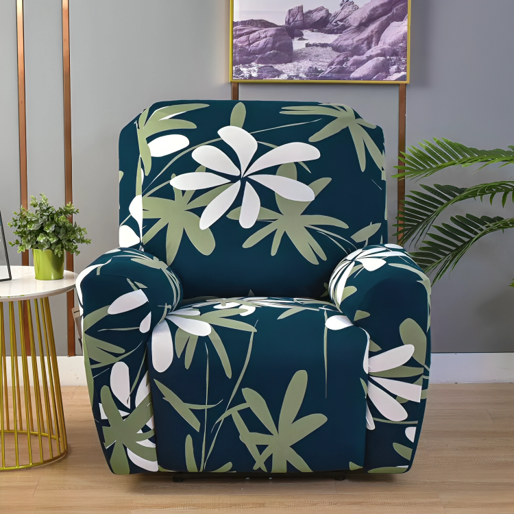4-Piece Recliner Chair Protector Cover Set