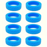 8 Piece Luggage Wheel Cover Set