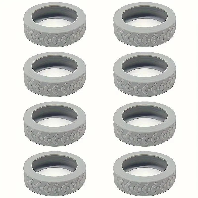 8 Piece Luggage Wheel Cover Set