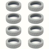 8 Piece Luggage Wheel Cover Set