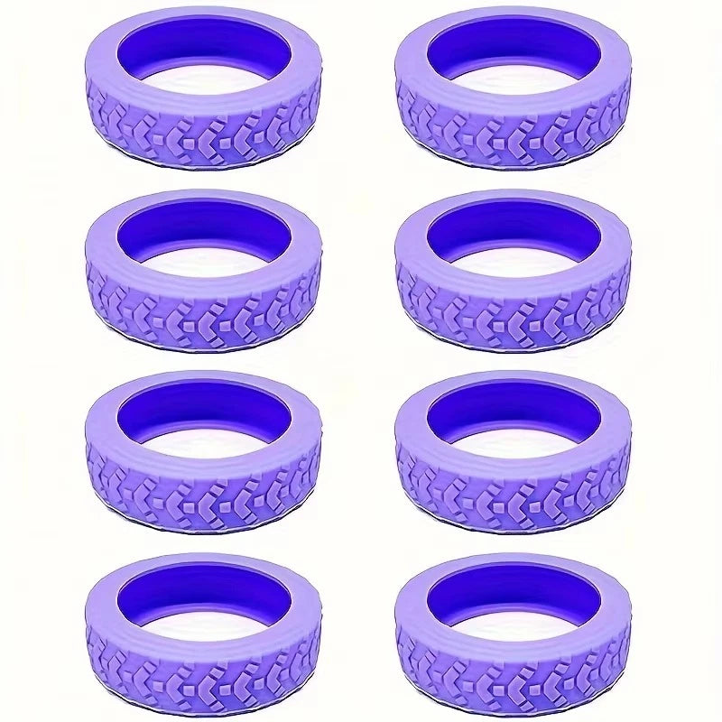 8 Piece Luggage Wheel Cover Set