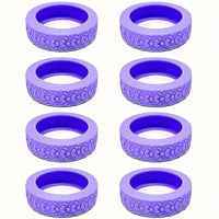 8 Piece Luggage Wheel Cover Set
