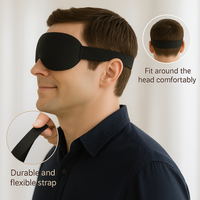 Travel Sleep Eye Mask Padded Shade Cover