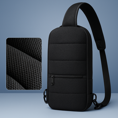 Crossbody Bag with USB & Anti-Theft Lock