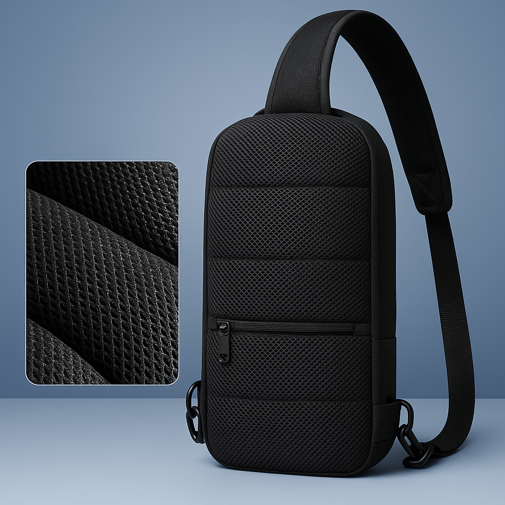 Crossbody Bag with USB & Anti-Theft Lock