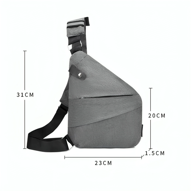 Anti-Theft Crossbody Bag