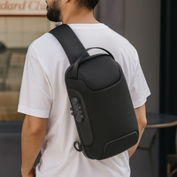 Crossbody Bag with USB & Anti-Theft Lock