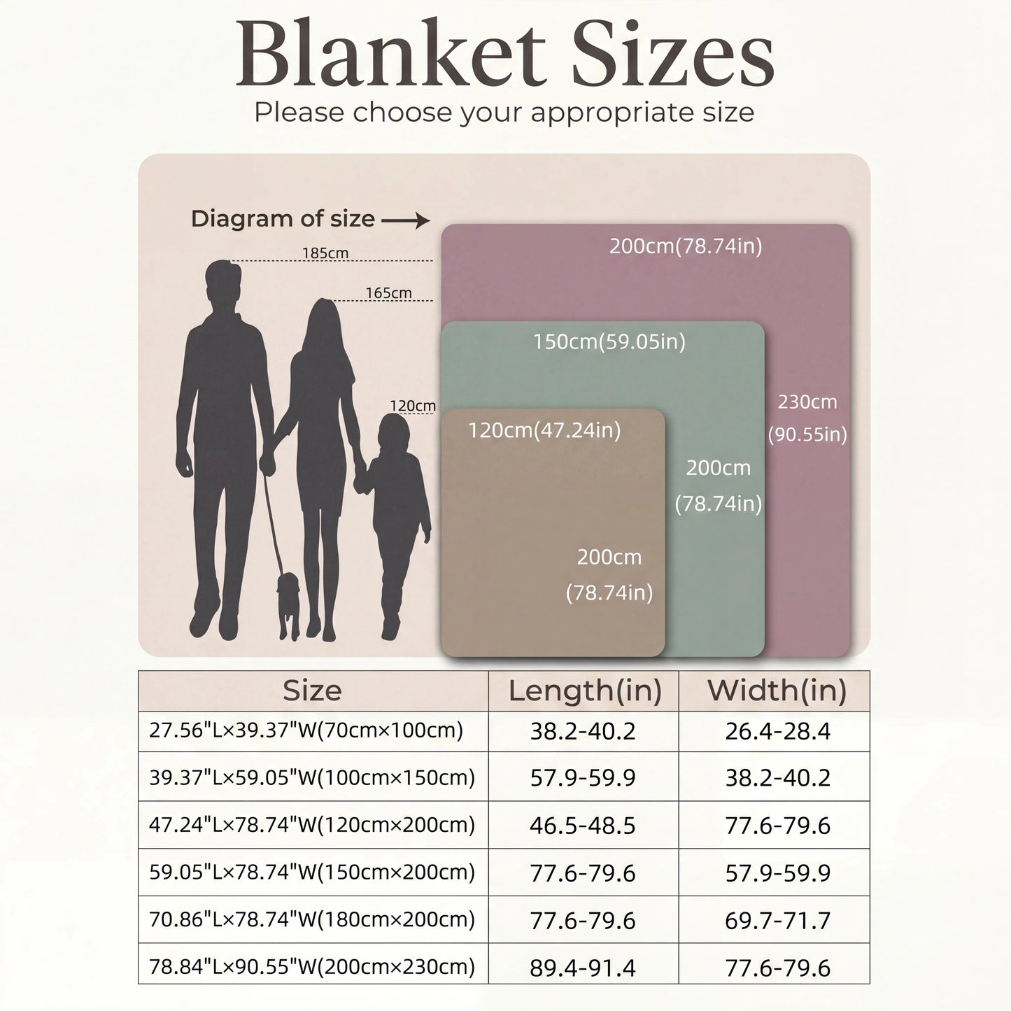 Double-Sided Fleece Bed Throw Blanket