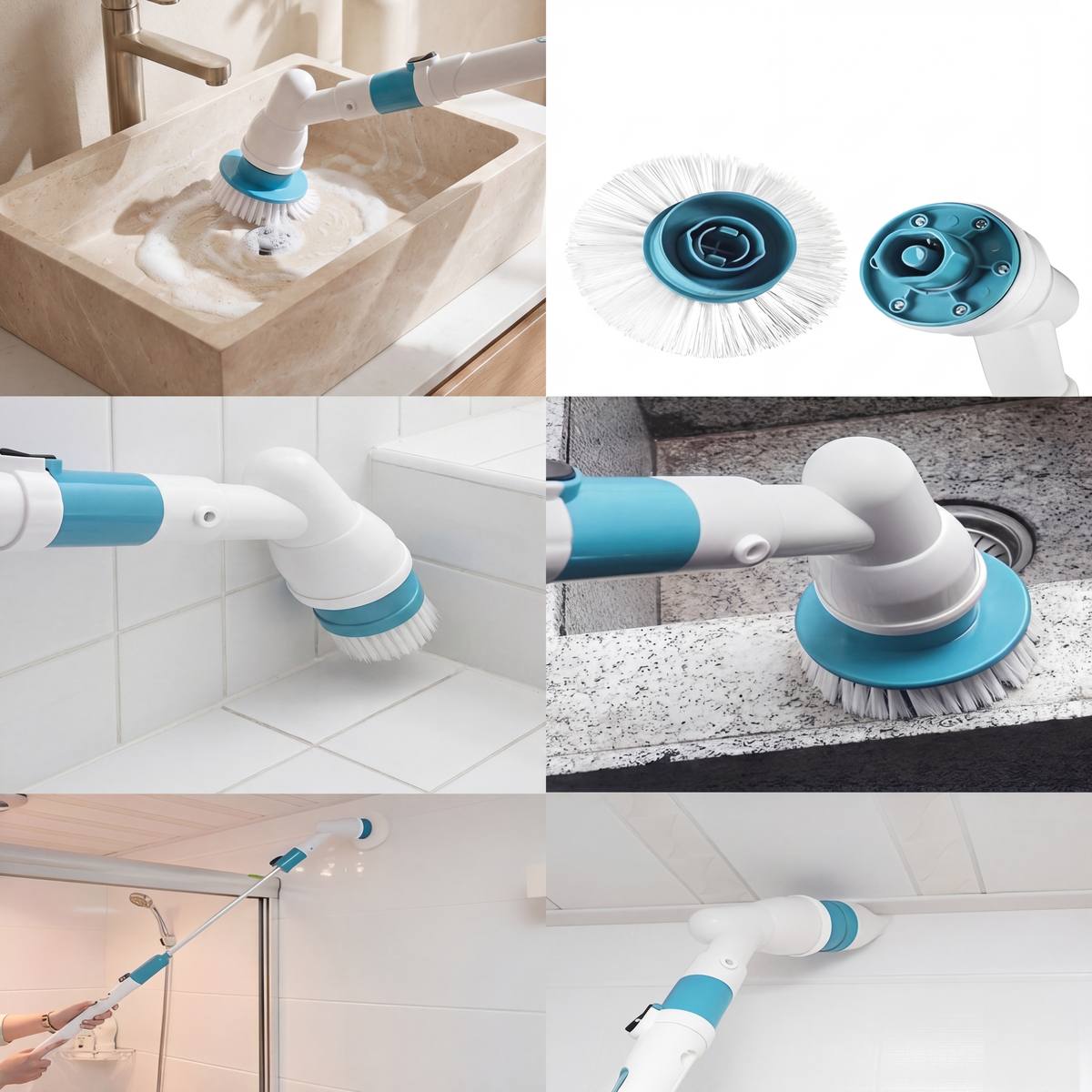 Electric Cordless Cleaning Brush