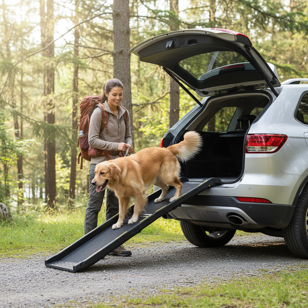 Travel Ease Foldable Dog Ramp