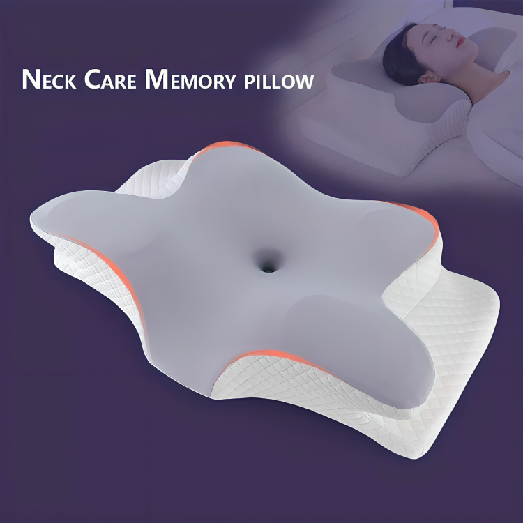 Ergonomic Memory Foam Neck Pillow