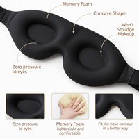 Travel Sleep Eye Mask Padded Shade Cover