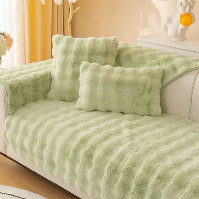 Soft Warm Fluffy Rabbit Cushion
