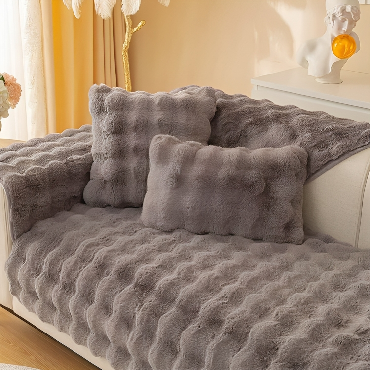 Soft Warm Fluffy Rabbit Cushion
