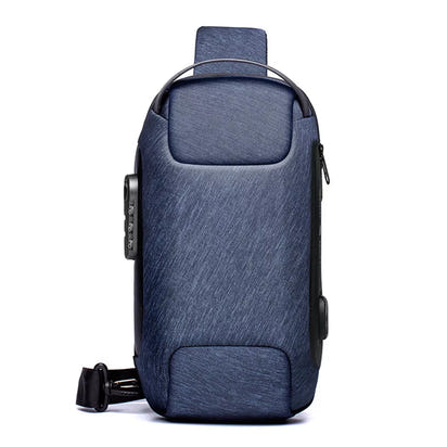 Crossbody Bag with USB & Anti-Theft Lock