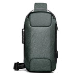 Crossbody Bag with USB & Anti-Theft Lock