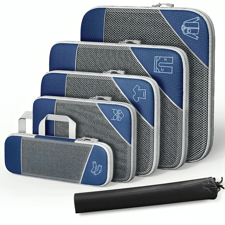 6 Pack Compression Travel Bags