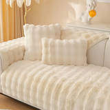 Soft Warm Fluffy Rabbit Cushion